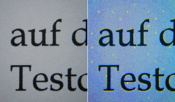 Printer Watermarks