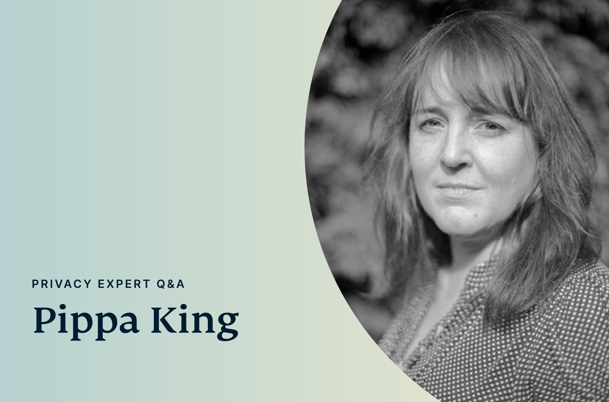 Pippa King interview portrait.