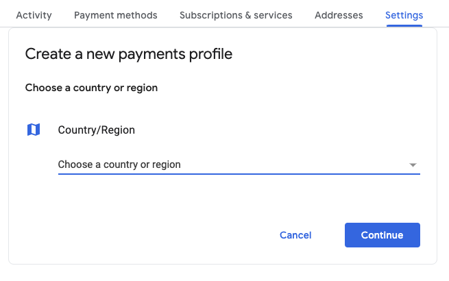 Change Google Play Settings Desktop Step 2