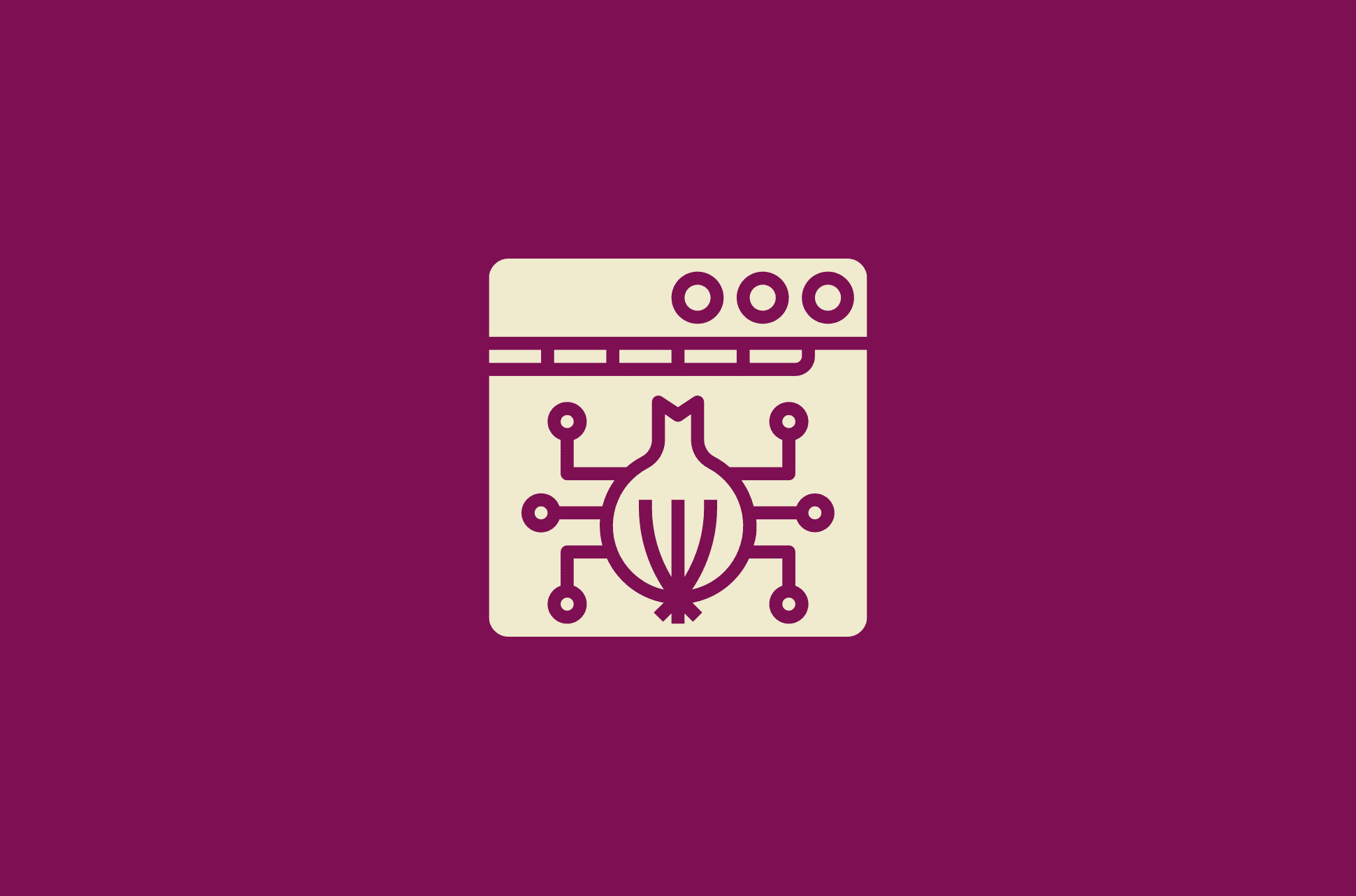 tor red onion symbol