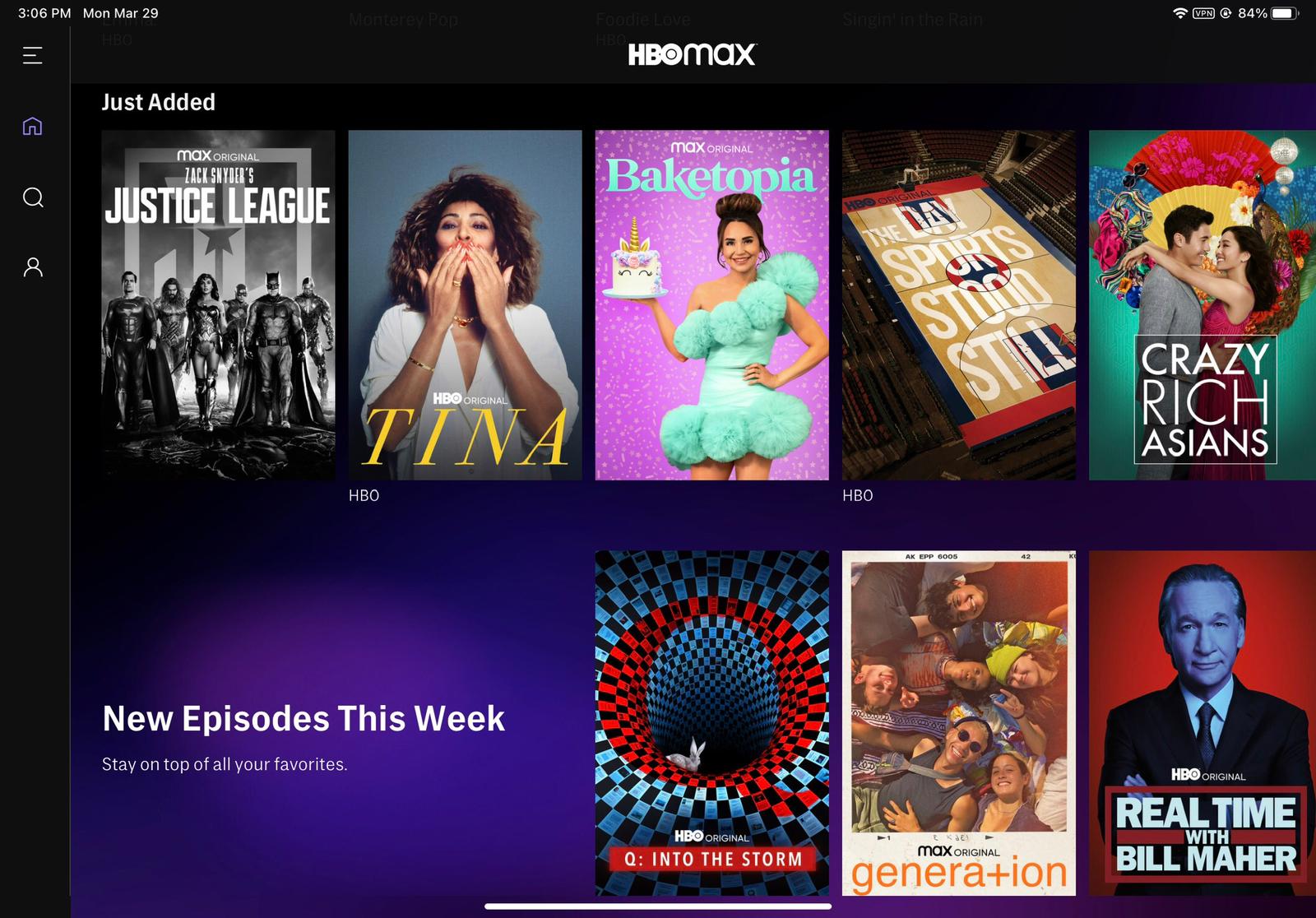 ภาพยนตร์และรายการที่จะสตรีมบน HBO Max
