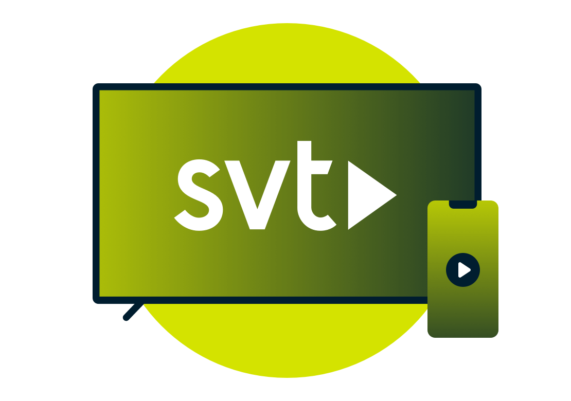 Stream SVT Play on TV and mobile devices.