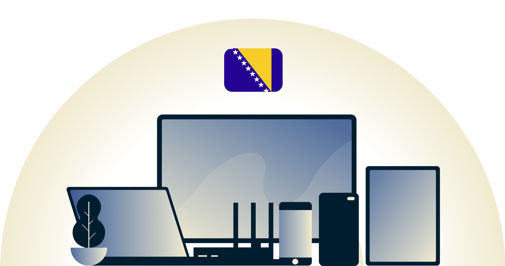 Bosnia and Herzegovina app for all devices