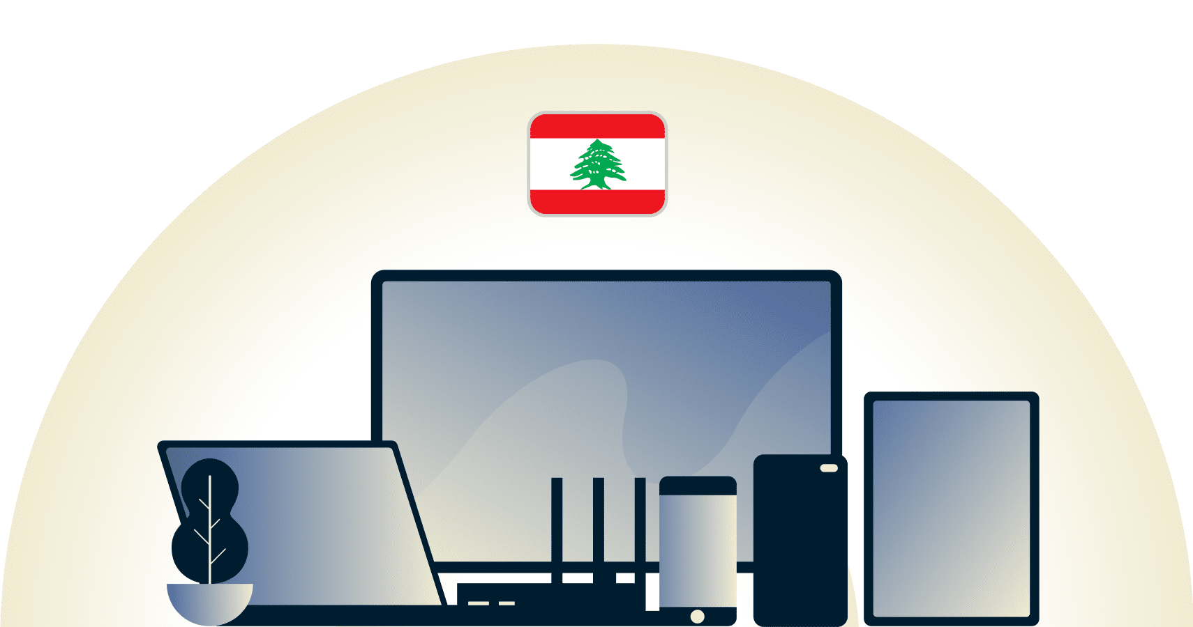 VPN لبناني على جميع الأجهزة