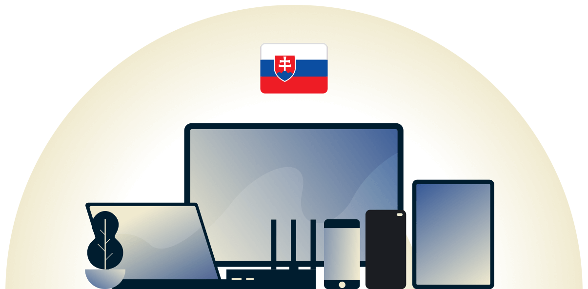 Unser Slowakei-VPN sch&uuml;tzt eine Vielzahl von Ger&auml;ten.